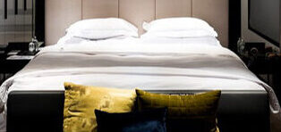 Beds with sheets